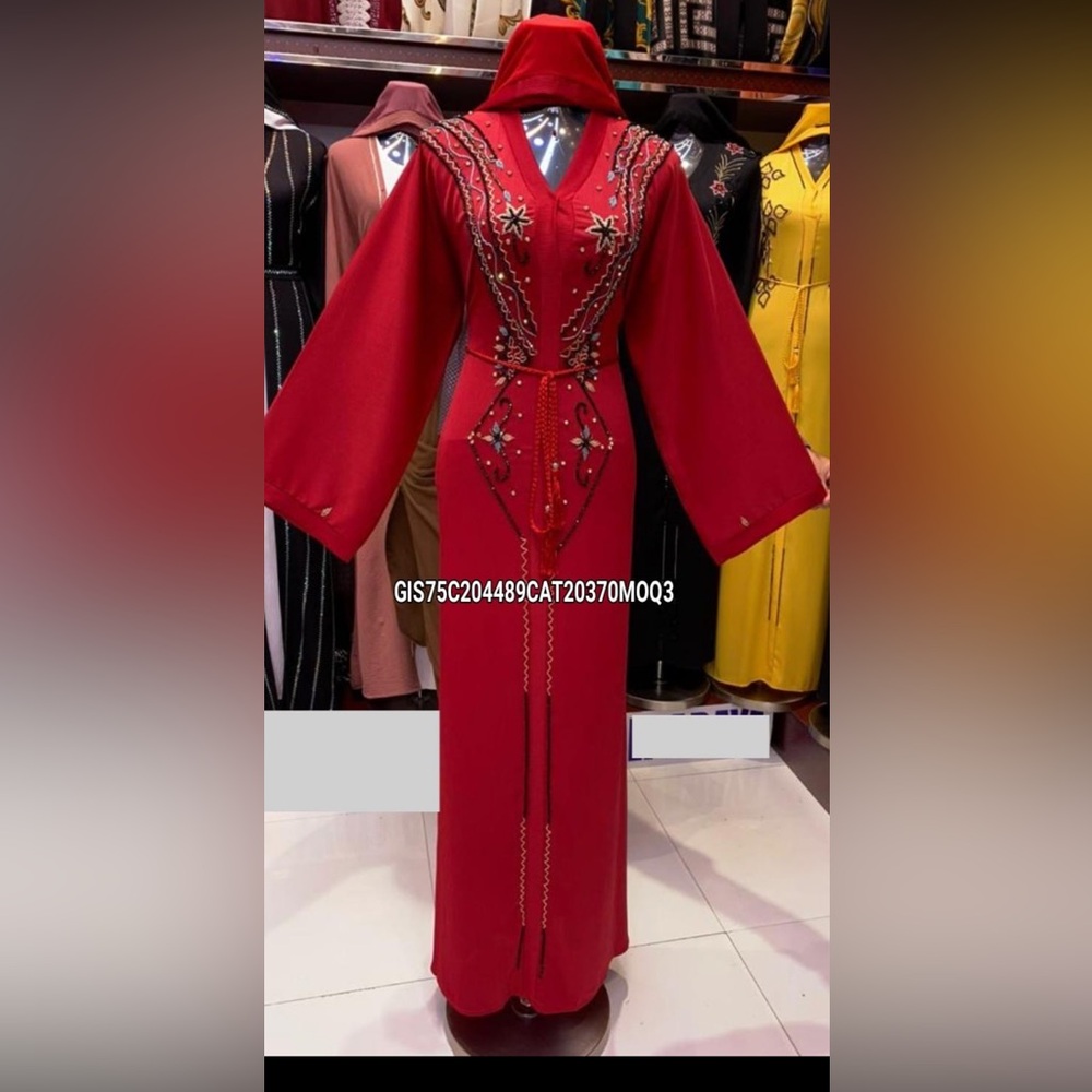 Brand new abaya. Size 60 length is about 153cm
